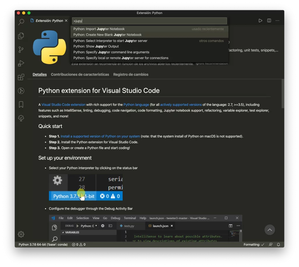 Jupyter Notebooks en Visual Studio Code | BII - Business Intelligence ...