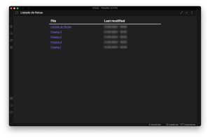 Listado de archivos modificados en los últimos 14 días