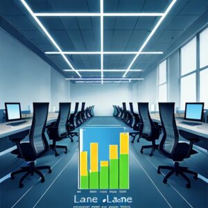 Una representación de Analytics Lane generada por el modelo de difusión