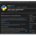 Extensiones de Visual Studio Code para científicos de datos python-vscode
