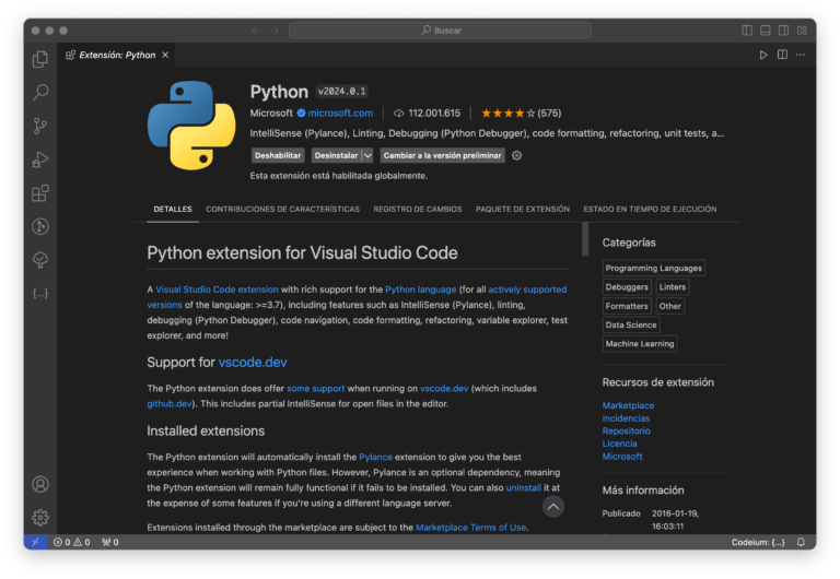 Extensiones de Visual Studio Code para científicos de datos - Analytics ...