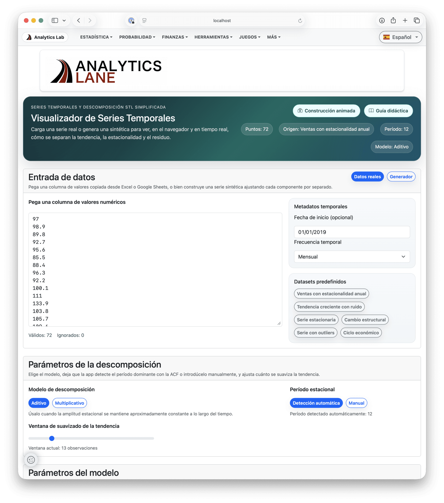 Analytics Lane lanza su Visualizador de Series Temporales: entiende ...