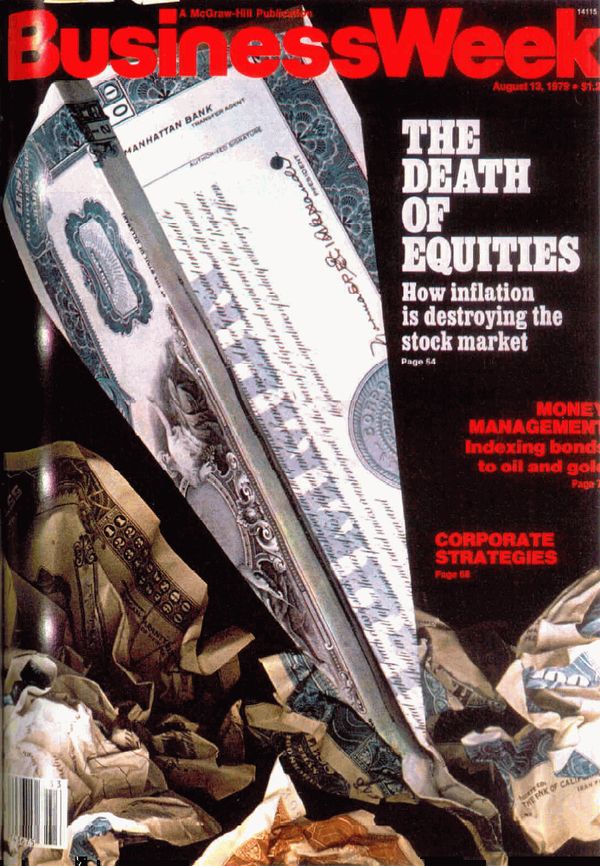 Portada BusinessWeek, 13 de agosto de 1979.
