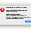Error de VirtualBox: Kernel Driver Not Installed (rc=-1908)